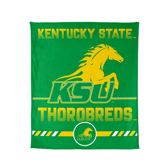 Logo Brands Kentucky State Thorobreds 60"x70" Super Plush Blanket