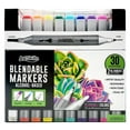 thumbnail image 1 of ArtSkills Dual-Tip Blendable Alcohol Marker Set, 30-Count, 1 of 7