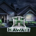 thumbnail image 3 of Logo Brands Hawaii Rainbow Warriors Pre-Lit 7’x10’ Team Inflatable, 3 of 6