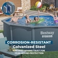 thumbnail image 13 of Bestway Hydrium Fastlatch 16' x 52" Round Steel Wall Above Ground Pool, 13 of 17