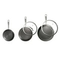 thumbnail image 1 of T-fal HybridMesh 5-Piece Tri-Ply Stainless Steel Fry Pan Set, 1 of 6
