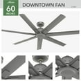 thumbnail image 4 of Hunter Downtown ENERGY STAR® Damp Rated Ceiling Fan and Wall Control - 72" & 60" Assorted Colors, 4 of 20