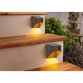 thumbnail image 2 of Deck Impressions Aluminum Solar Downcast Deck Lights, 4-Pack, 2 of 7
