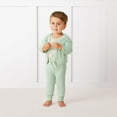 thumbnail interactive-video image 1 of Member's Mark Baby 3-Pack Organic Cotton Rib Pant, 1 of 7