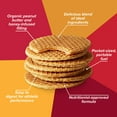 thumbnail image 4 of Honey Stinger Organic Energy Waffle, Peanut Butter Strawberry, Caffeine Free Healthy Snack, 1.06 oz., 12 pk., 4 of 5