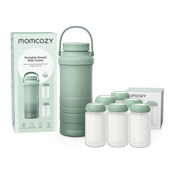 Momcozy Bottle 22 oz. Cooler + Storage Bottles