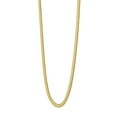 thumbnail image 2 of Oval Snake Necklace in 14K Yellow Gold, 2 of 6
