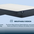 thumbnail image 10 of Serta Bleu Embrace Hybrid Firm Mattress, 10 of 11