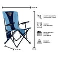 thumbnail image 3 of Logo Brands Maine Black Bears Hard Arm Chair, 3 of 6