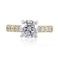 thumbnail image 1 of Lab Created Round Cut Diamond Ring, 1 of 5