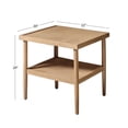 thumbnail image 5 of Charlotte 22" Wood End Table with Shelf, 5 of 8