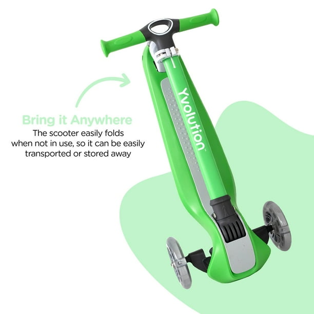Yvolution Glider 3in1 グリーン Yvolution Glider Air 3-Wheels Scooter - Samsclub.com