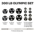 thumbnail image 2 of Centr 300 lb Olympic Weight Set with Bar, 2 of 7