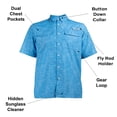 thumbnail image 3 of Habit Men's Short Sleeve 50+ UPF Fishing Shirt, 3 of 5