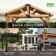 thumbnail image 5 of Backyard Discovery Cedar Farmhouse Porch Swing, 5 of 6
