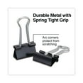 thumbnail image 3 of Universal Steel Wire Binder Clips, 3/8" Capacity, 3/4" Wide, Small, 144 ct., 3 of 8
