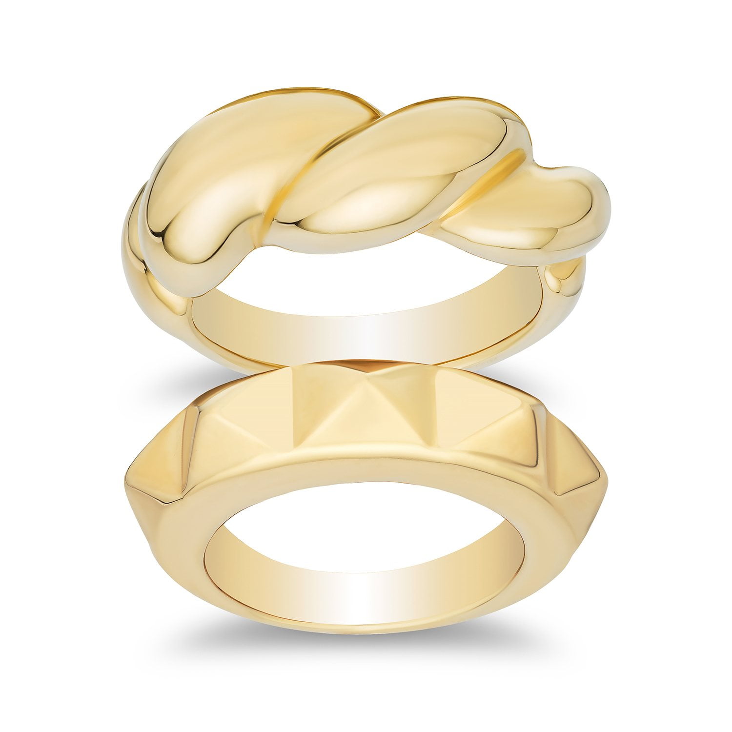 Neuhardt Pebble Ring & Band Set in 18K Gold Vermeil - Samsclub.com
