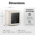 thumbnail image 6 of Cooluli Decor Compressor Fridge 1.7 cu ft & 2.4 cu ft, 6 of 7