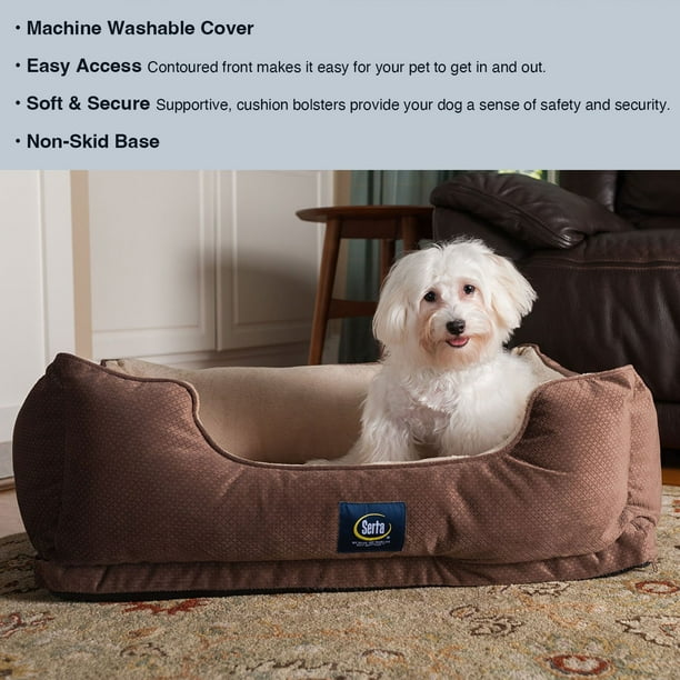 Serta Perfect Sleeper Orthopedic Cuddler Pet Bed, 34