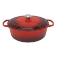 thumbnail image 1 of Le Creuset Signature Cast Iron Oval Dutch Oven, 1 of 4