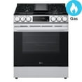 thumbnail image 1 of LG 5.8 cu. ft. Gas Single Oven Slide-in Range with New Handle and Printproof®, 1 of 8