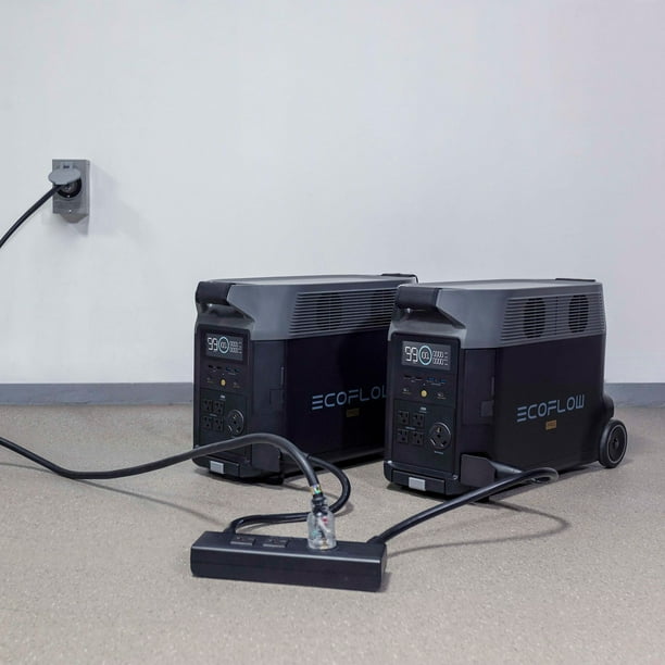 7200 Watt EcoFlow Whole Home Backup Solution with 2 pcs DELTA Pros