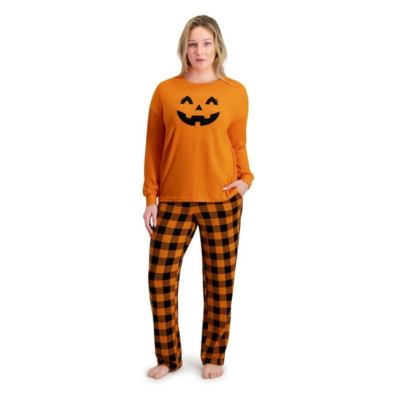 DreamLife Women's Halloween 2-Piece Pajama Set
