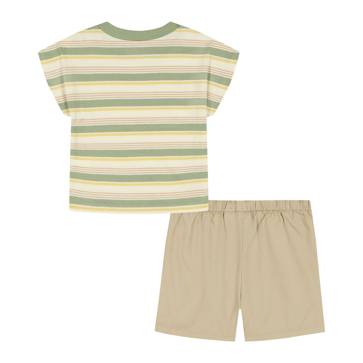 Baby Gap Boys 2-Piece Outfit Set — Green Stripe, 18M 2
