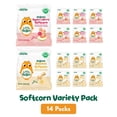 thumbnail image 1 of Little Bellies Organic Softcorn Variety Pack, Banana, Apple, & Berry, 0.28 oz., 14 ct., 1 of 7