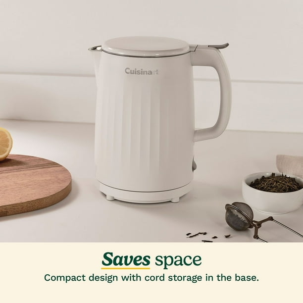 Cuisinart Soho 1-Liter Double-Wall Electric Kettle with Cord