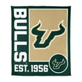 thumbnail image 1 of Logo Brands South Florida Bulls 60"x70" Super Plush Blanket, 1 of 6
