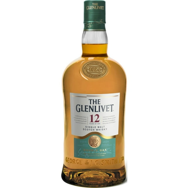 The Glenlivet Aged 12 Years Single Malt Scotch Whisky, 1.75 L