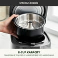 thumbnail image 8 of GreenPan 4-Cup Carb Reducing Electric Rice Cooker with 10 Presets, 8 of 9