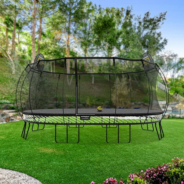 Springfree 12' x 19' Jumbo Oval Trampoline Bundle - Samsclub.com