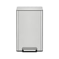 thumbnail image 1 of Simpli-Magic Infinity Edge 50 Liter / 13.2 Gallon Rectangular Step Trash Can, Hands-Free Soft-Close Lid, Premium Fingerprint-Resistant Finish for Kitchen and Recycling, Choose Color, 1 of 6