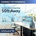 thumbnail image 2 of Lasko Whirlwind Tilt 12" Table Fan with Wall-Mount Option, Choose Color, 2 of 11