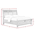 thumbnail image 6 of Society Den Joseph Sleigh Storage Bedroom Set, Assorted Sizes and Sets, 6 of 9