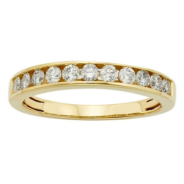 0.50 CT. T.W. 11 Stone Diamond Band