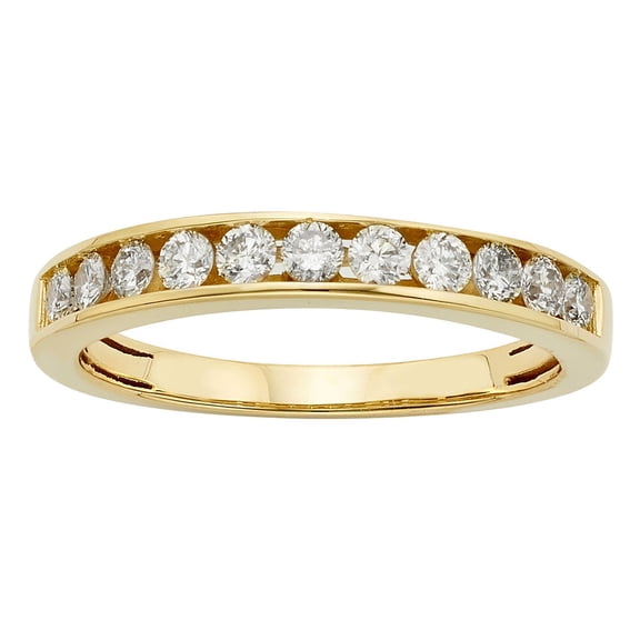 0.50 CT. T.W. 11 Stone Diamond Band