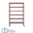thumbnail image 4 of Member's Mark 6-Tier NSF Heavy Duty Wire Shelving, 47.75" W x 18" D x 75.5" H, 4 of 15