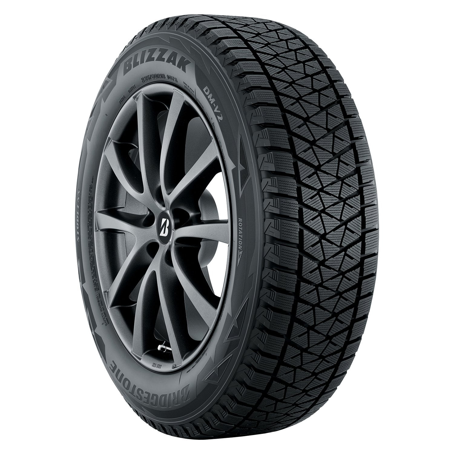 Bridgestone Blizzak DM-V2 - 255/55R18/XL 109T Tire - Samsclub.com