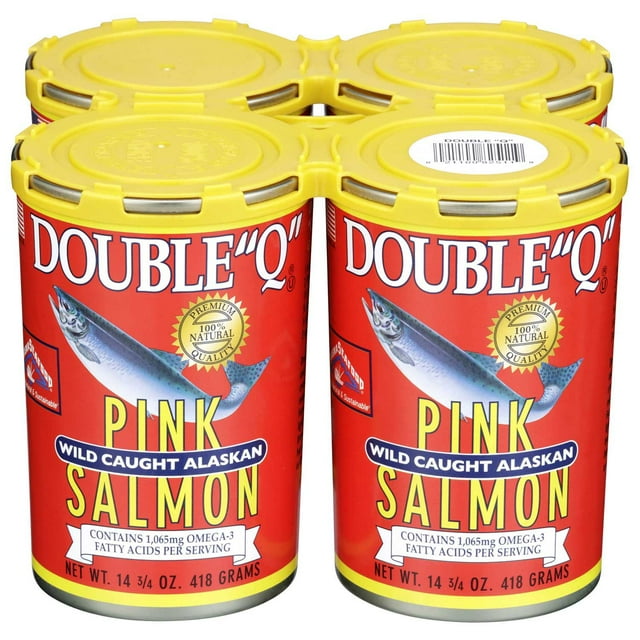Double "Q" Pink Salmon, 14.75 oz., 4 pk.
