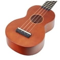 thumbnail image 4 of Mahalo MR1TBR Rainbow Series Soprano Ukulele, Transparent Brown, 4 of 5