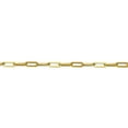 thumbnail image 3 of Paperclip Chain Necklace in 14K Gold, 3 of 7