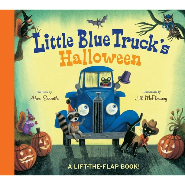 Little Blue Truck's Halloween, Board Book
