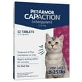 thumbnail image 4 of PetArmor CapAction Oral Flea Treatment for Cats, 2-25 lbs., 12 tabs, 4 of 9
