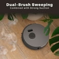 thumbnail image 9 of bObsweep Bio Self-Emptying Robot Vacuum & Mop with 100-Day Dock, and Activated Bio-Based Plastic Charcoal Odor Filtration, 9 of 11