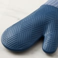 thumbnail image 3 of Member's Mark 4 -Pack Yarn Dyed Silicone Oven Mitt, Pot Holder, Mini Mitt Set, 3 of 6
