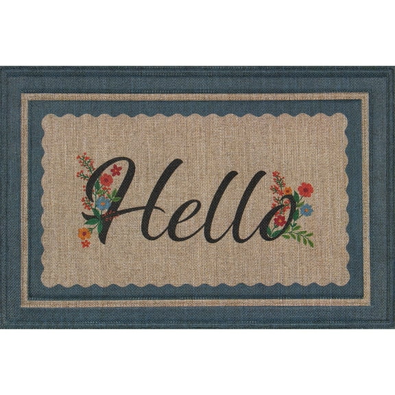 Apache Mills Premier Woven Indoor/Outdoor Doormat, 2' x 3'
