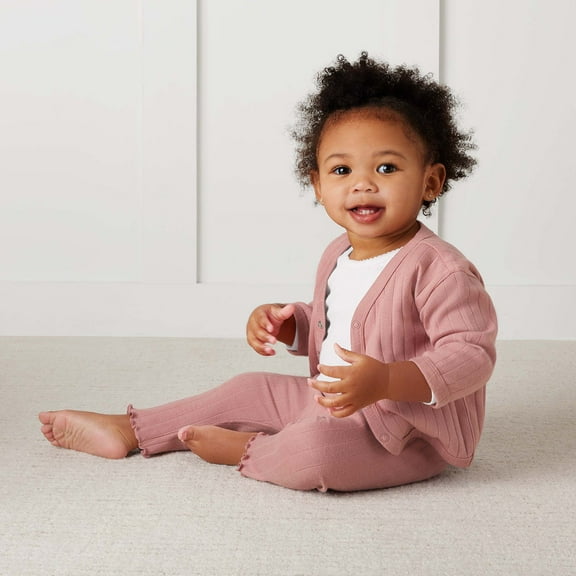 Member's Mark Baby 2-Pack Organic Cardigan